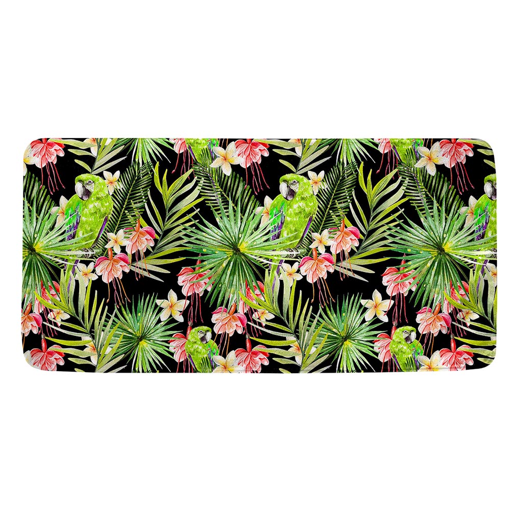 Tropical Hawaiian Parrot Pattern Print Towel