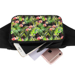 Tropical Hawaiian Parrot Pattern Print Waist Bag