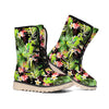 Tropical Hawaiian Parrot Pattern Print Winter Boots