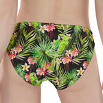 Tropical Hawaiian Parrot Pattern Print Women's Panties