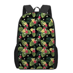 Tropical Hibiscus Aloha Pattern Print 17 Inch Backpack