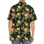Tropical Hibiscus Aloha Pattern Print Aloha Shirt