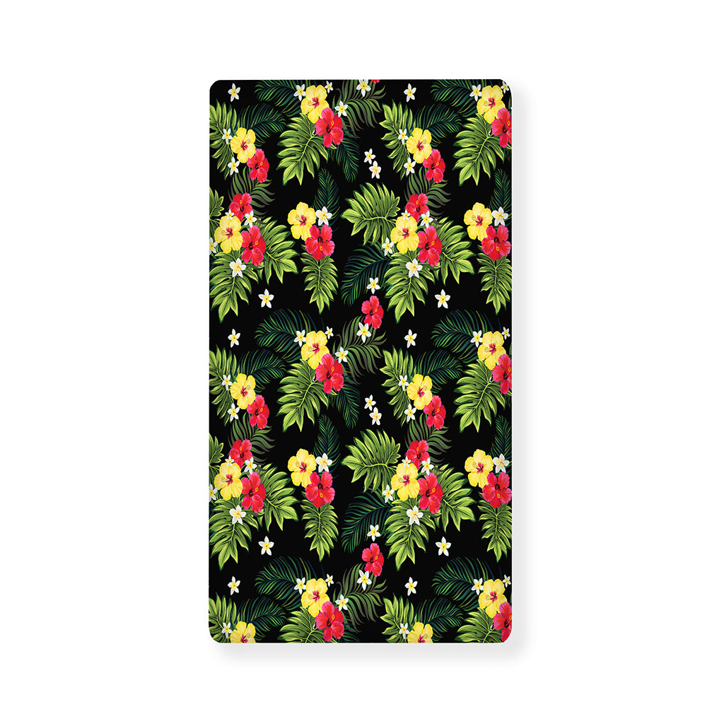 Tropical Hibiscus Aloha Pattern Print Baby Crib Sheet