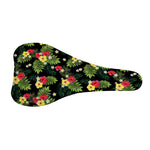 Tropical Hibiscus Aloha Pattern Print Bicycle Seat Cover