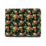Tropical Hibiscus Aloha Pattern Print Bifold Wallet