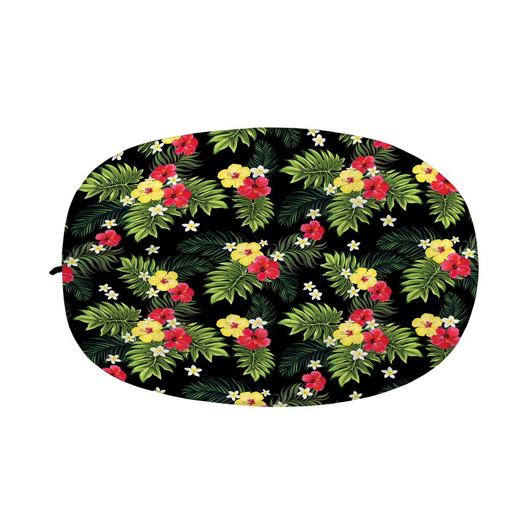 Tropical Hibiscus Aloha Pattern Print Car Side Mirror Covers