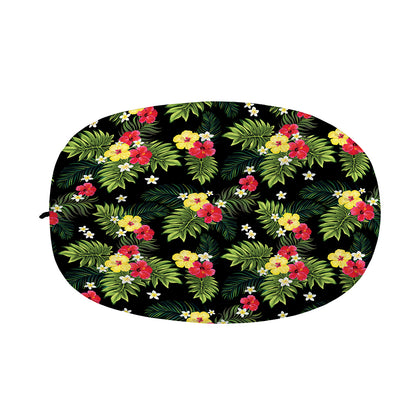 Tropical Hibiscus Aloha Pattern Print Car Side Mirror Covers