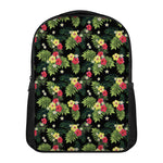 Tropical Hibiscus Aloha Pattern Print Casual Backpack