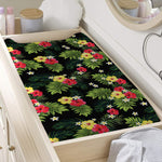 Tropical Hibiscus Aloha Pattern Print Changing Pad Cover