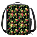 Tropical Hibiscus Aloha Pattern Print Crossbody Lunch Bag
