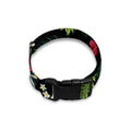 Tropical Hibiscus Aloha Pattern Print Dog Collar