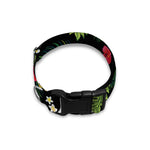 Tropical Hibiscus Aloha Pattern Print Dog Collar
