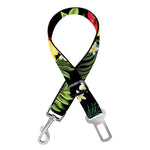 Tropical Hibiscus Aloha Pattern Print Dog Seat Belt
