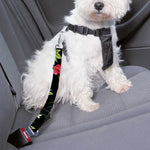 Tropical Hibiscus Aloha Pattern Print Dog Seat Belt
