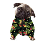 Tropical Hibiscus Aloha Pattern Print Dog Zip Up Jacket