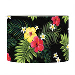 Tropical Hibiscus Aloha Pattern Print Drum Lamp Shade