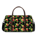 Tropical Hibiscus Aloha Pattern Print Duffle Bag