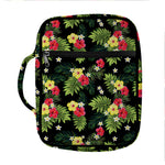 Tropical Hibiscus Aloha Pattern Print Front Pocket Bible Bag