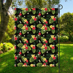 Tropical Hibiscus Aloha Pattern Print Garden Flag