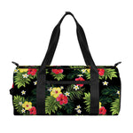 Tropical Hibiscus Aloha Pattern Print Gym Bag