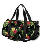 Tropical Hibiscus Aloha Pattern Print Gym Bag