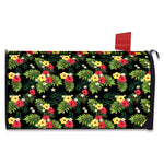 Tropical Hibiscus Aloha Pattern Print Mailbox Cover