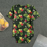 Tropical Hibiscus Aloha Pattern Print Men's Bodysuit