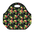 Tropical Hibiscus Aloha Pattern Print Neoprene Lunch Bag