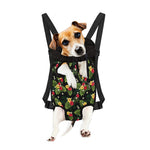 Tropical Hibiscus Aloha Pattern Print Pet Carrier Backpack