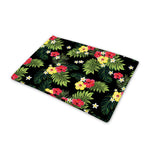 Tropical Hibiscus Aloha Pattern Print Pet Cooling Mat Cover