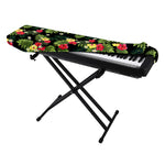 Tropical Hibiscus Aloha Pattern Print Piano Keyboard Cover