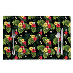 Tropical Hibiscus Aloha Pattern Print Placemat