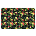 Tropical Hibiscus Aloha Pattern Print Polyester Doormat