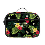 Tropical Hibiscus Aloha Pattern Print Portable Lunch Bag