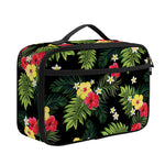 Tropical Hibiscus Aloha Pattern Print Portable Lunch Bag