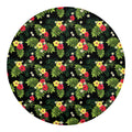Tropical Hibiscus Aloha Pattern Print Round Blanket