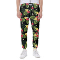Tropical Hibiscus Aloha Pattern Print Joggers