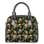 Tropical Hibiscus Aloha Pattern Print Shoulder Handbag