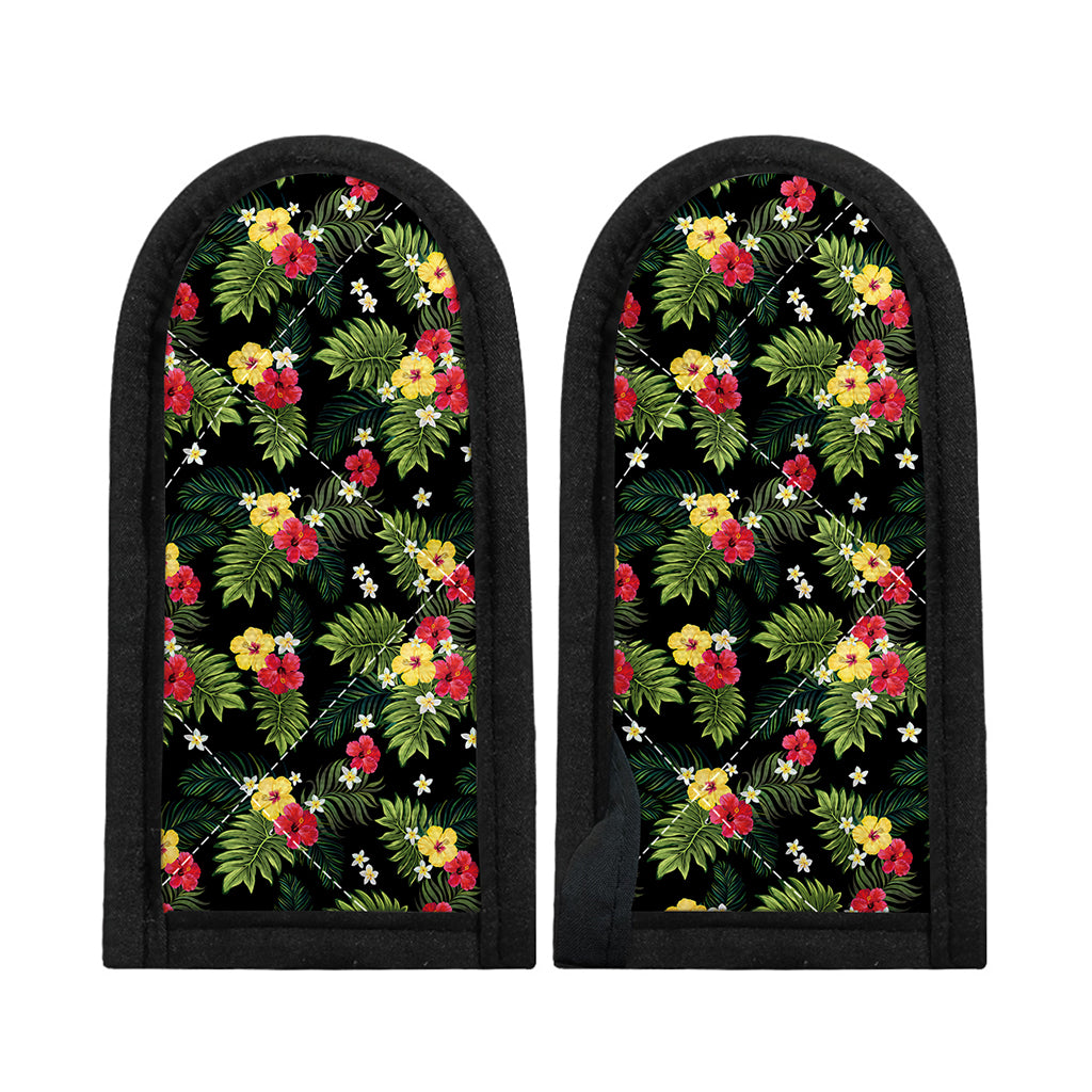 Tropical Hibiscus Aloha Pattern Print Skillet Handle Cover