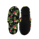 Tropical Hibiscus Aloha Pattern Print Slippers