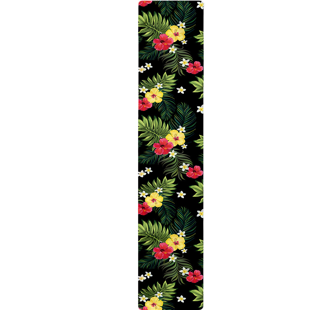 Tropical Hibiscus Aloha Pattern Print Table Runner