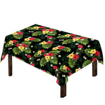 Tropical Hibiscus Aloha Pattern Print Tablecloth