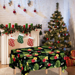Tropical Hibiscus Aloha Pattern Print Tablecloth