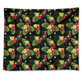Tropical Hibiscus Aloha Pattern Print Tapestry