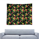 Tropical Hibiscus Aloha Pattern Print Tapestry