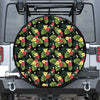 Tropical Hibiscus Aloha Pattern Print Tire Cover