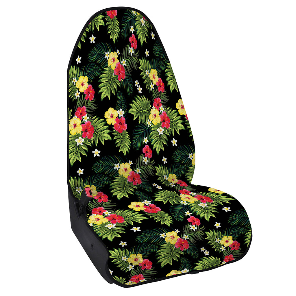 Tropical Hibiscus Aloha Pattern Print Waterproof Car Seat Cover