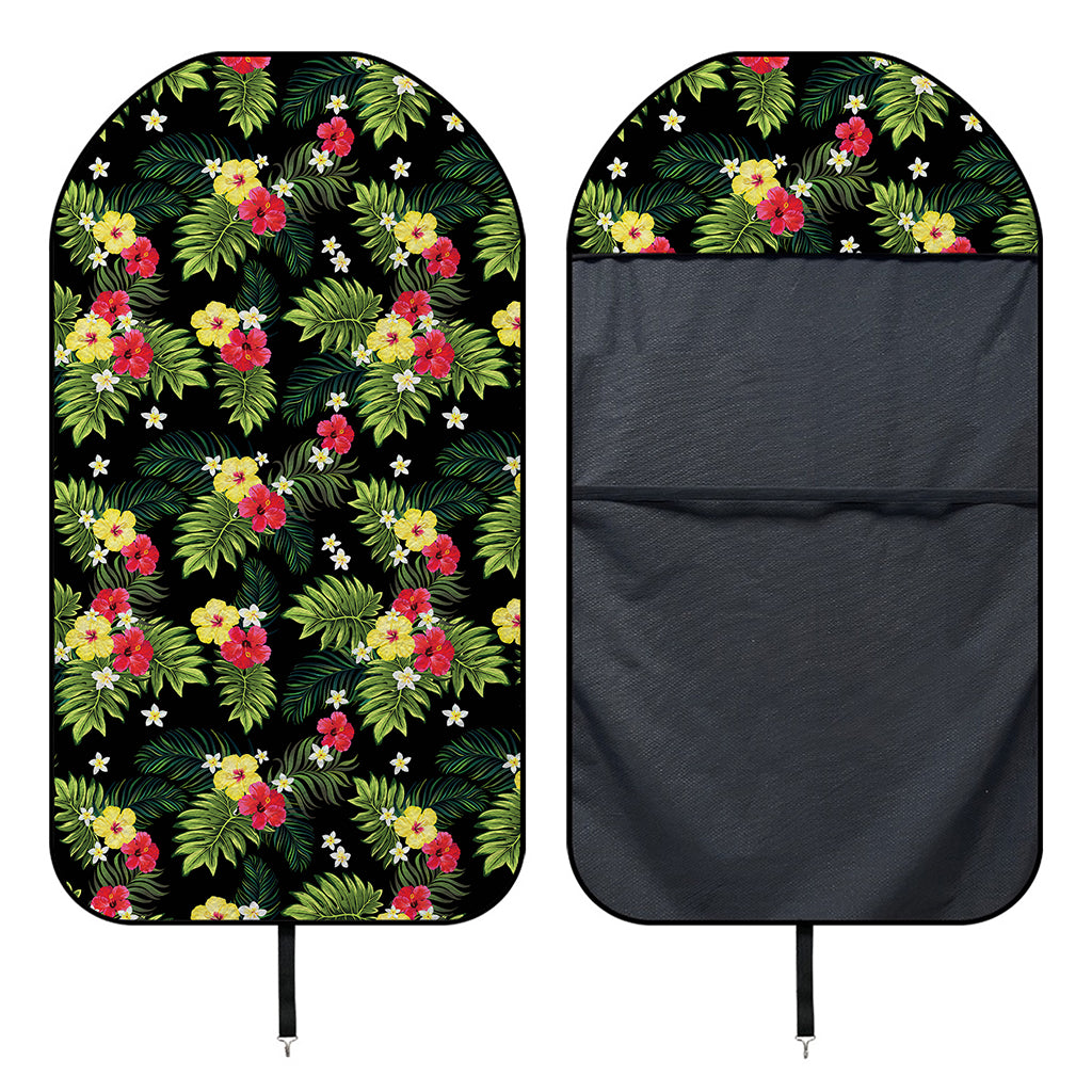 Tropical Hibiscus Aloha Pattern Print Waterproof Car Seat Cover