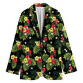 Tropical Hibiscus Aloha Pattern Print Women's Blazer