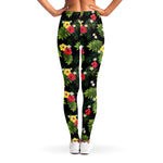 Tropical Hibiscus Aloha Pattern Print Women's Leggings